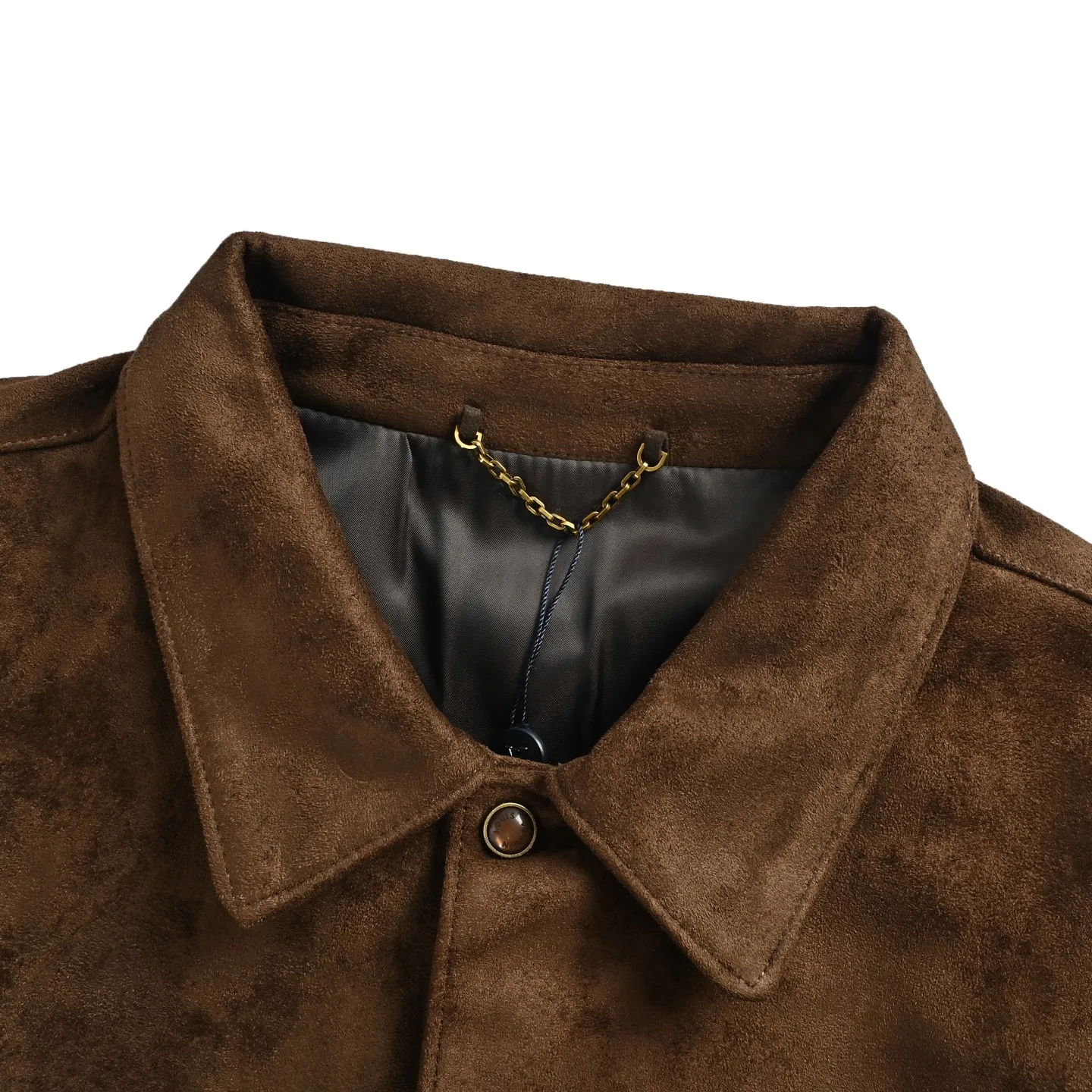 Louis Vuitton/Louis Vuitton presbyopia embroidered suede jacket